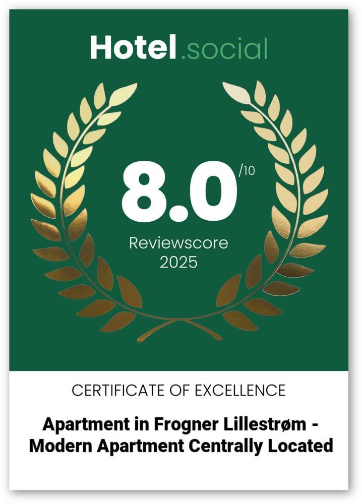 Jeci Apartment In Frogner Lillestrom - Modern And Central Екстериор снимка